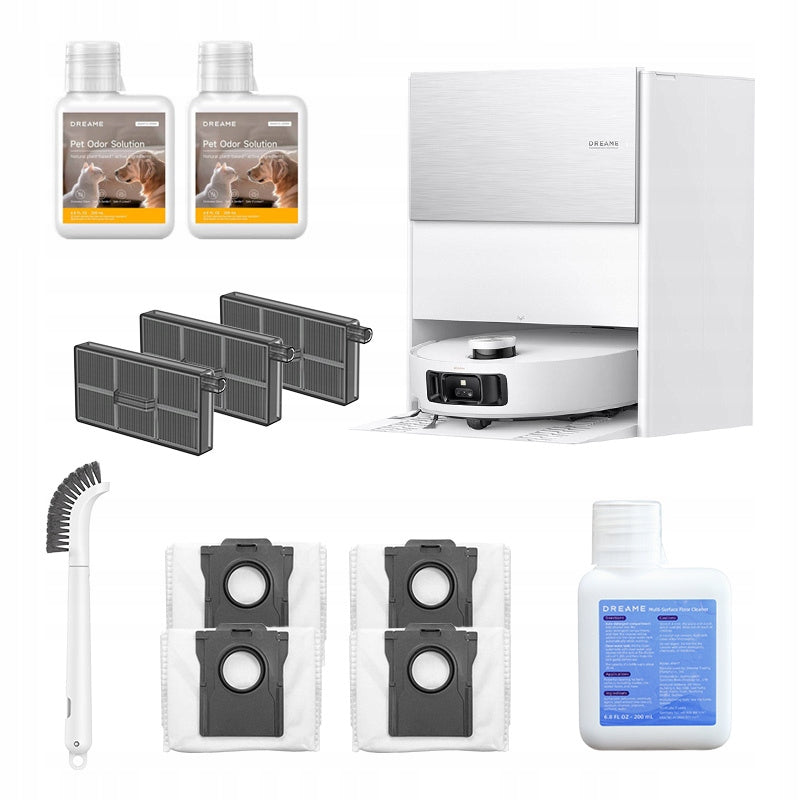 Cleaning Robot Dreame Aqua10 Roller White 2in1 Vacuuming Mopping Packaging status original