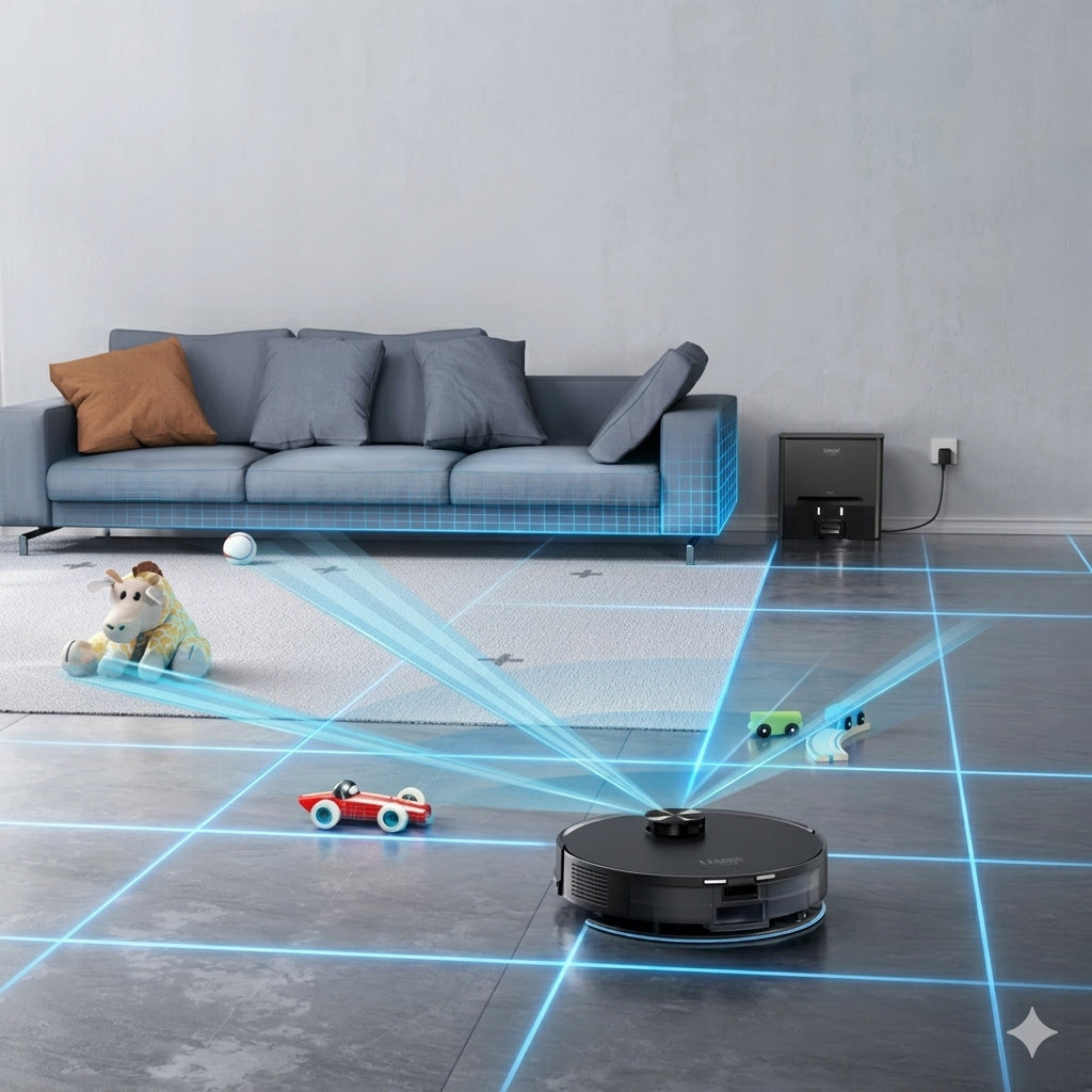 Cleaning Robot EASINE by ILIFE S20 | 5000Pa | Station | Remote Control | Mop Packaging status original