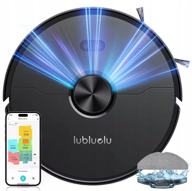 Cleaning Robot Lubluelu L15 Ultra 3in1 LiDAR 5500Pa [Certificate]