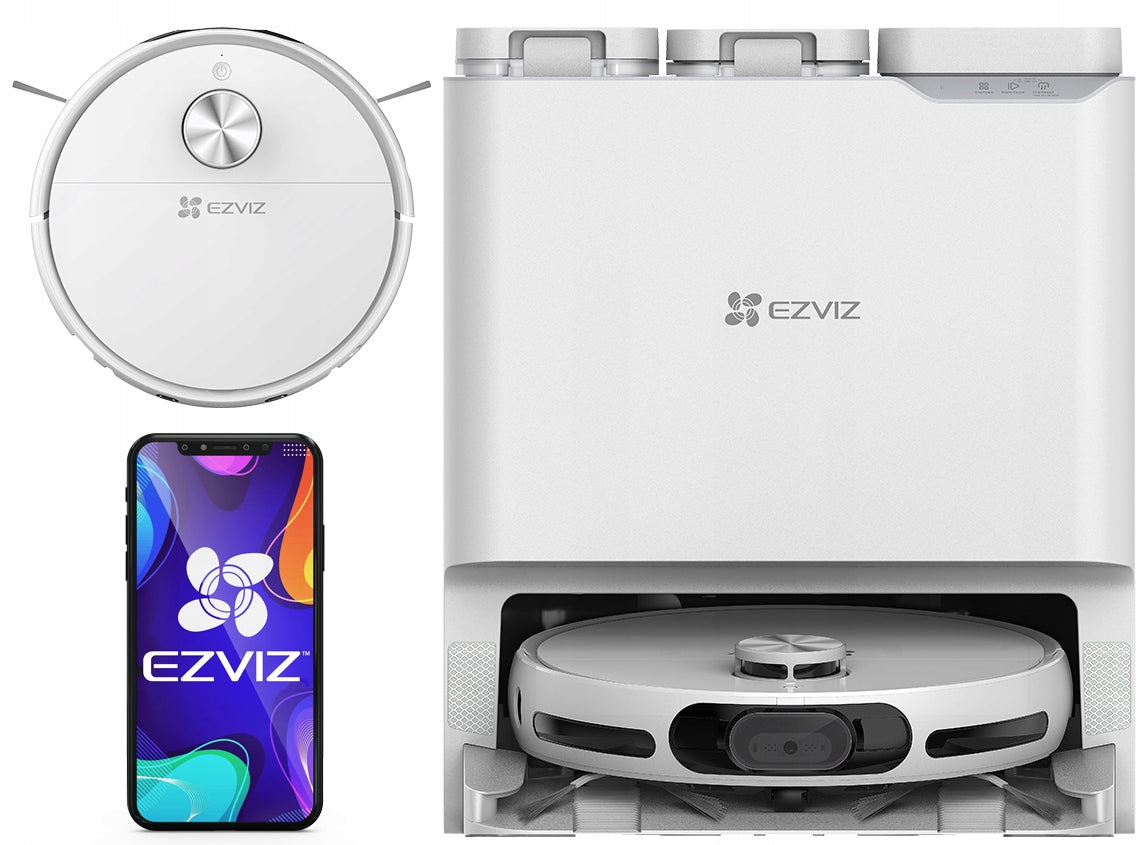 Cleaning Robot Mopping EZVIZ RS20 PRO 7200 Pa LiDAR WiFi App