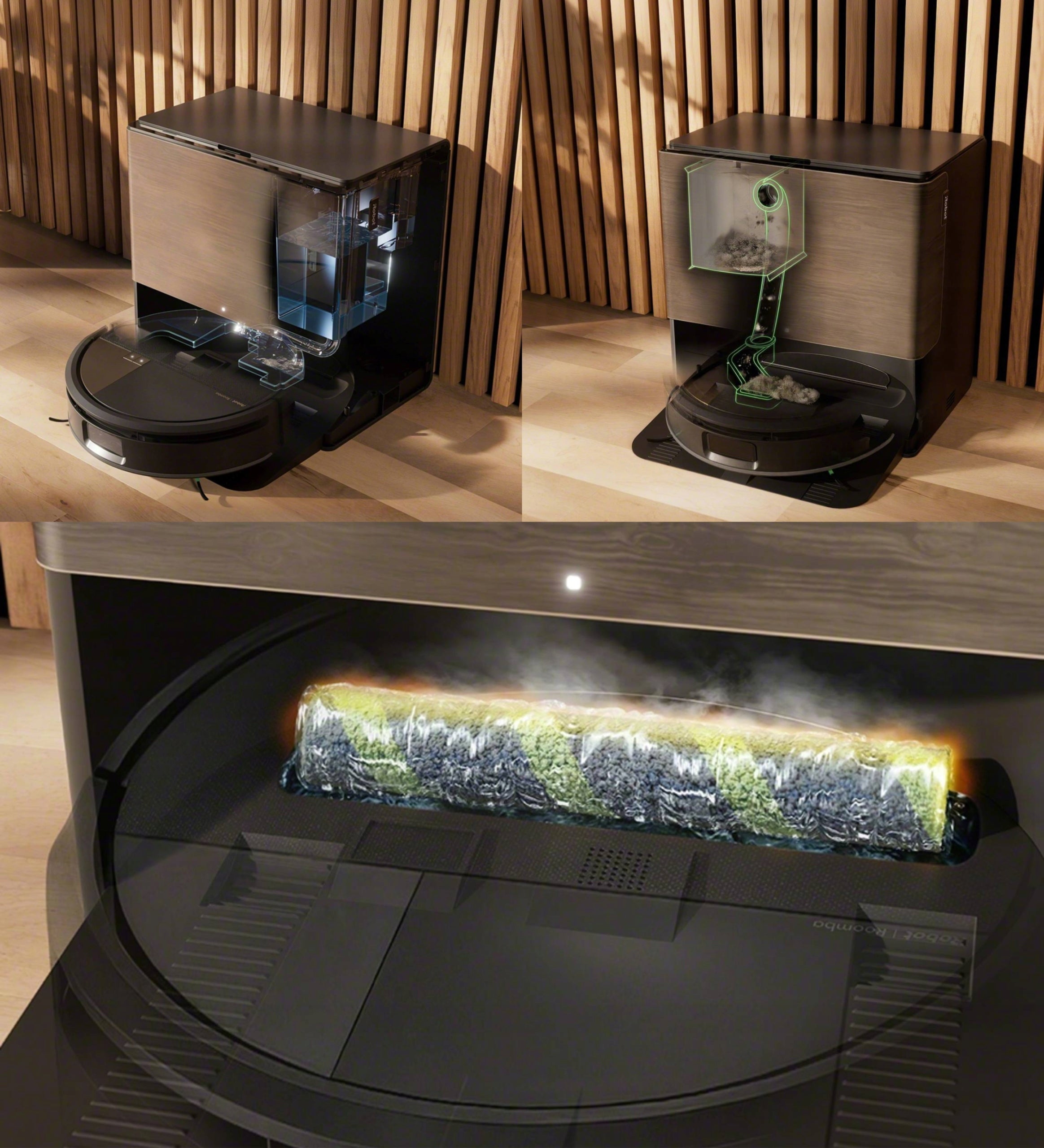 Cleaning Robot Mopping iRobot Roomba Max 775 Combo + AutoWash Station Packaging status original