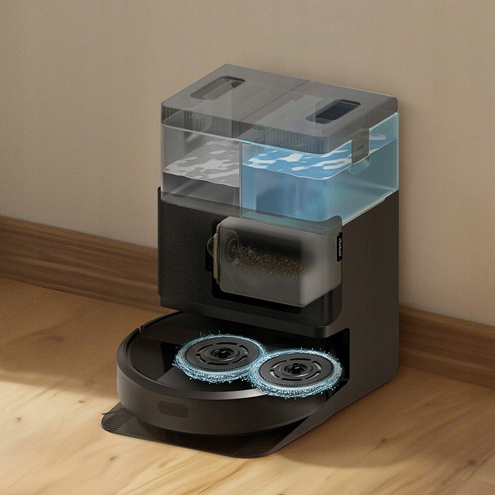 Cleaning Robot Mopping iRobot Roomba Plus 405 Combo + AutoWash Station Packaging status original