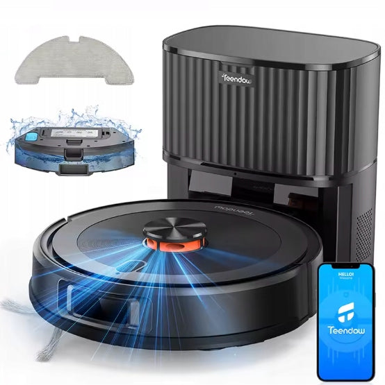 Cleaning Robot Teendow D10S MAX 50W 2in1 4500Pa 2600 mAh [Certificate]