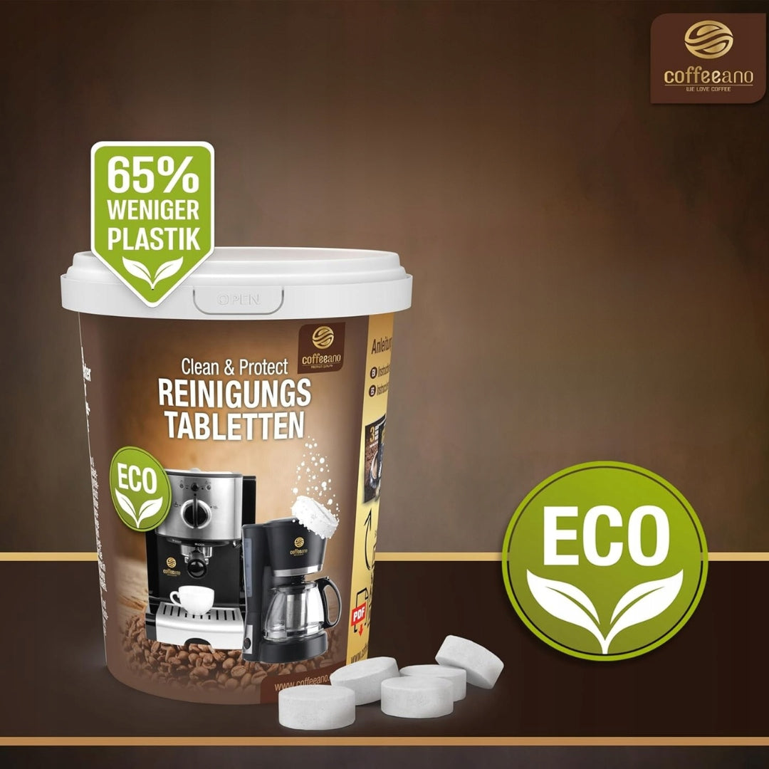 Cleaning TABLETS For Coffeeano Machines 250 Pcs Jura DeLonghi Bosch Packaging status original