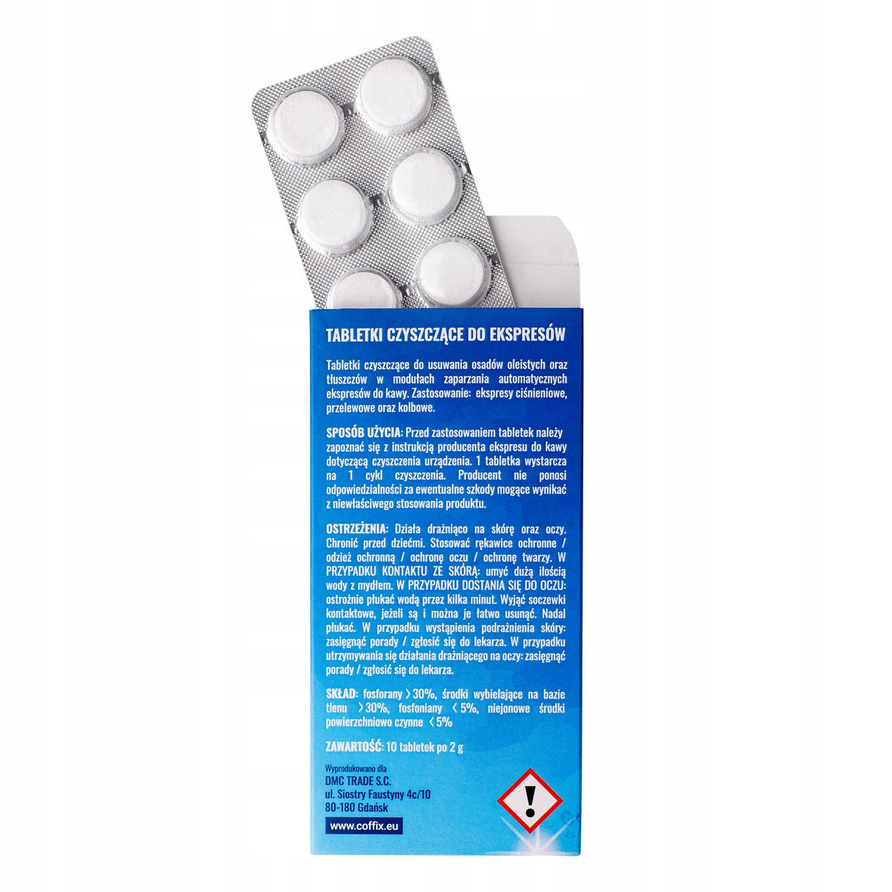 Cleaning Tablets Express COFFIX JURA Sediment Fat Effective 10pcs Manufacturer code TC10