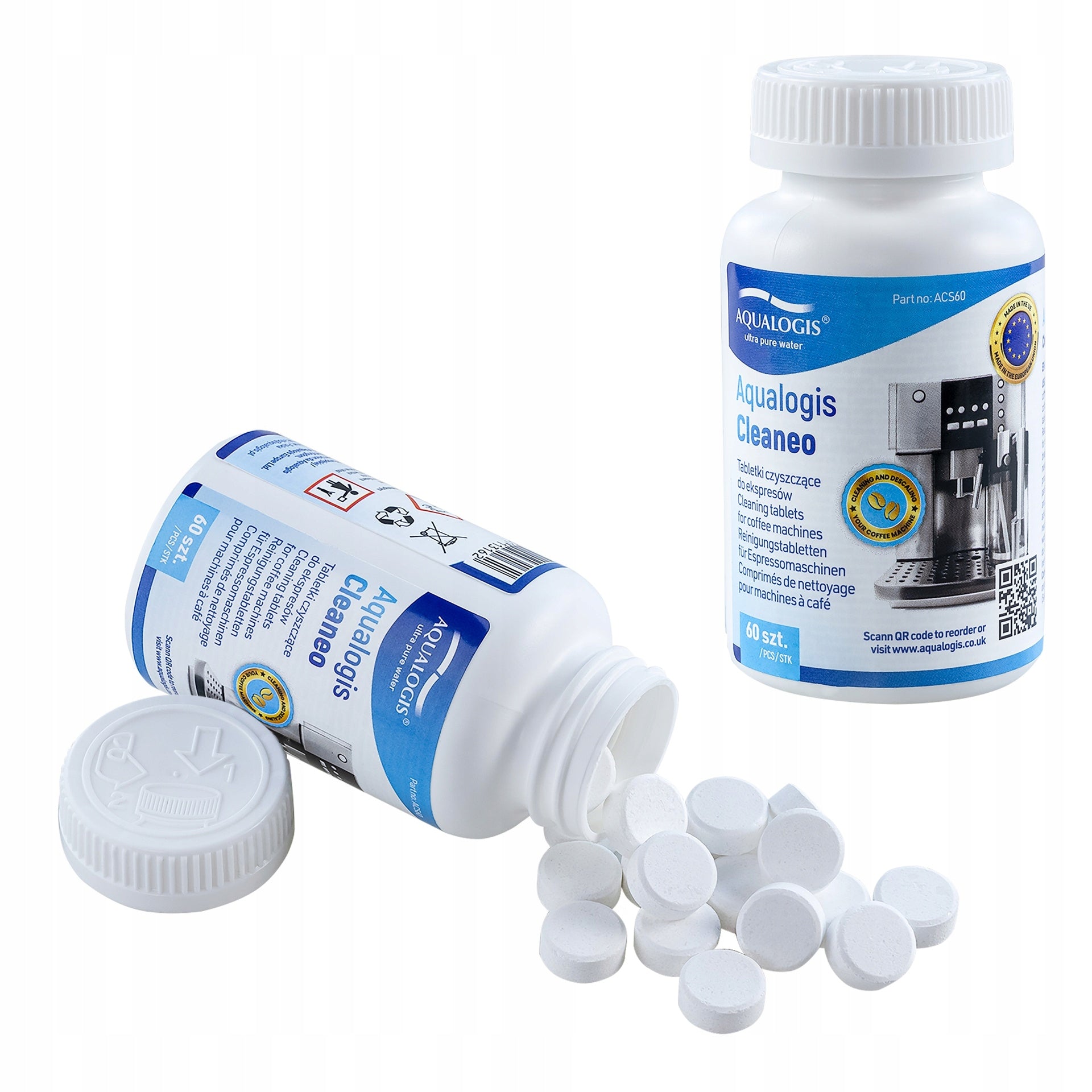Cleaning Tablets For Express Aqualogis Cleaneo 60 tablets