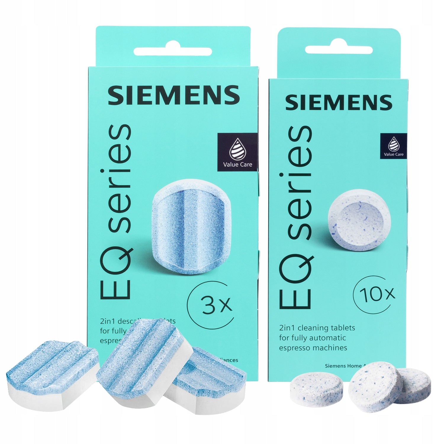 Cleaning Tablets TZ80001 + Descaler TZ80002 - Siemens Bosch