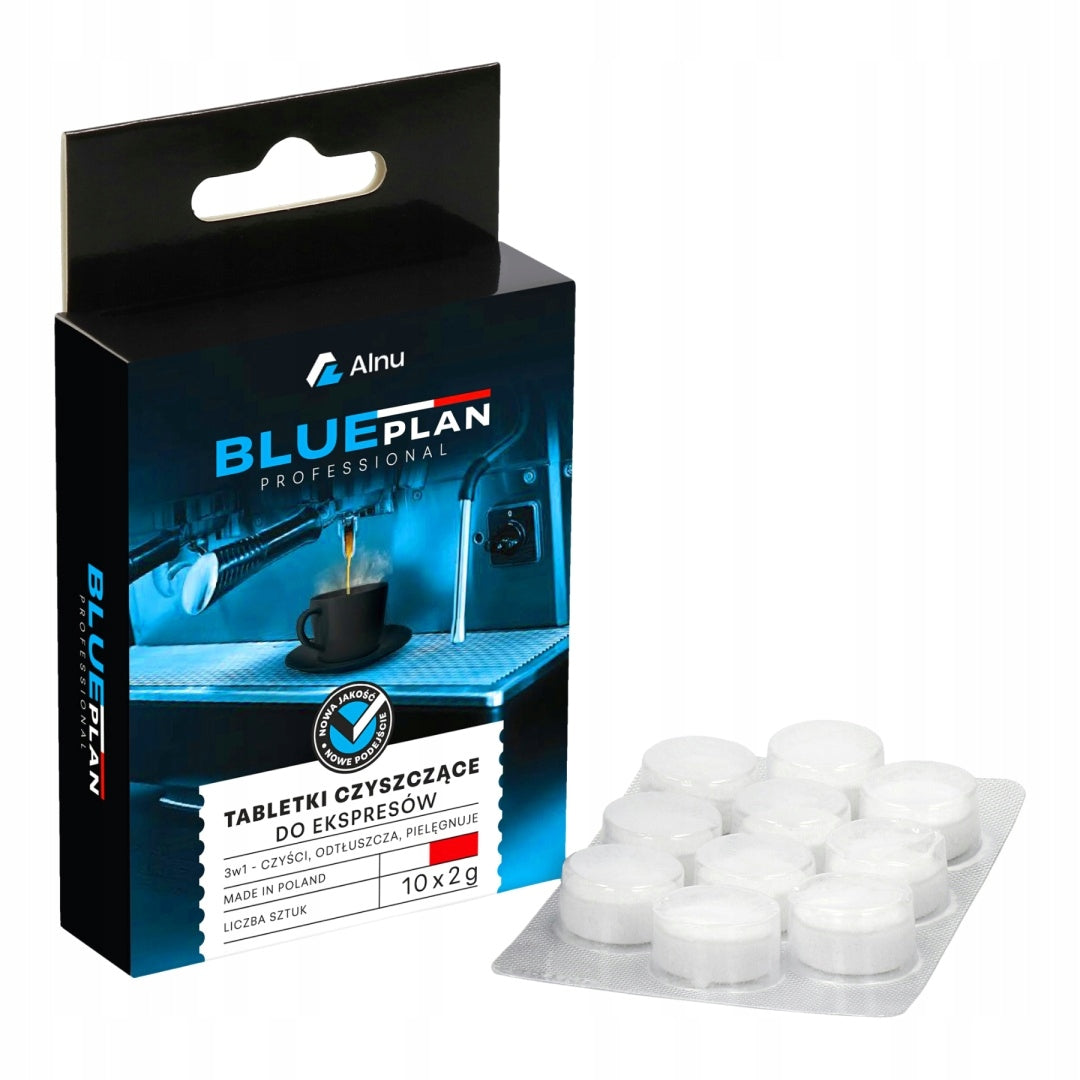 Cleaning Tablets for 3in1 Expresses |BLUEPLAN |Professional |10 Pack x 2G