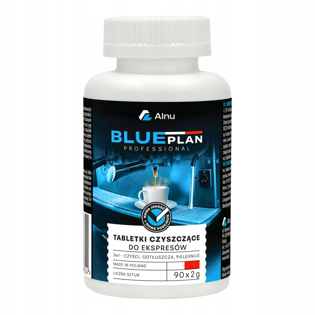Cleaning Tablets for 3in1 Expresses |BLUEPLAN |Professional |90 pcs x 2G