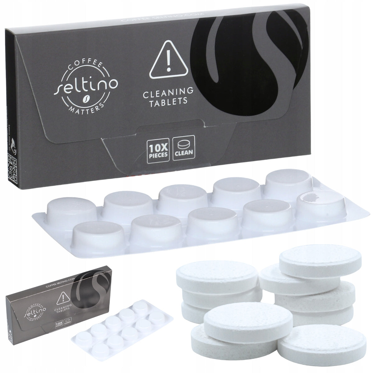 Cleaning Tablets for Espresso Machine 10 Pcs - High-Quality Powerful Cleaning
