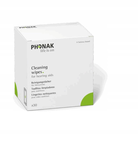 Cleaning Wipes Disinfecting Inserts Phonak 30 Pieces