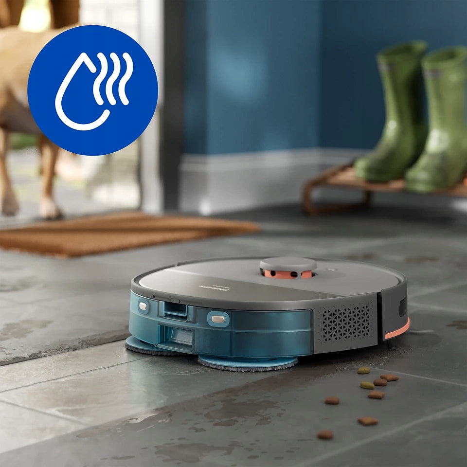 Cleaning and mopping robot Series 5000 Philips Aqua grey XU5000/10 Brand Philips