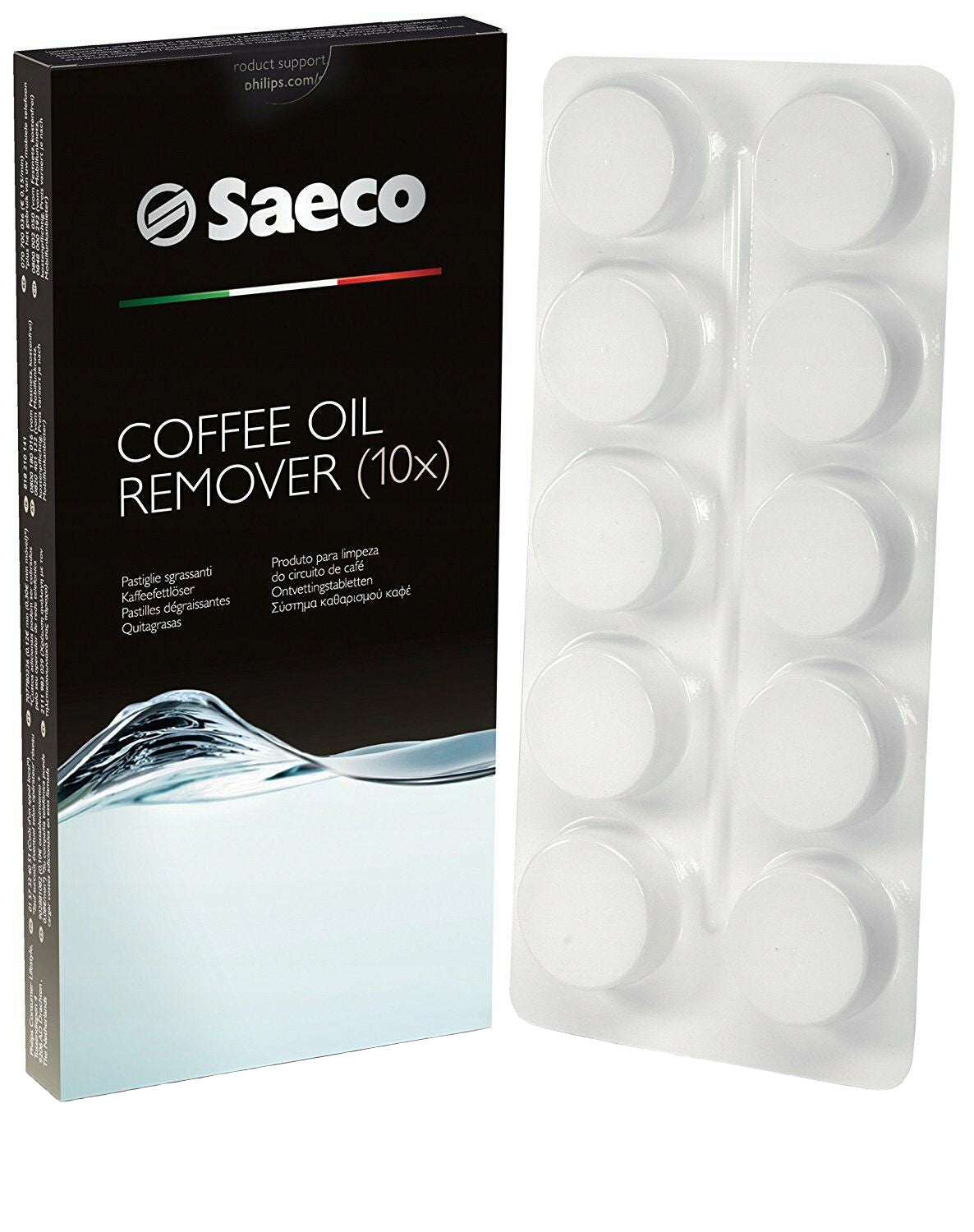 Cleaning degreasing tablets for Saeco CA6704 20pcs original Packaging status original