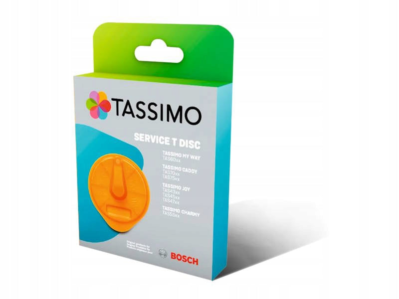Cleaning disc Bosch T Disc 17001491 for Tassimo Orange