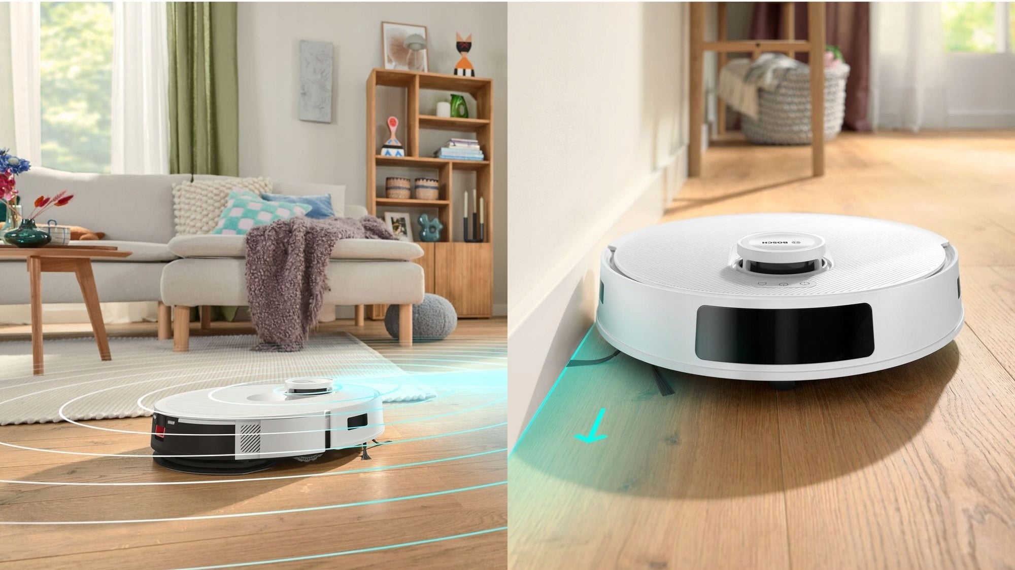 Cleaning robot Bosch Spotless BCRC1W Cleaning Vacuum Cleaner HomeConnect LiDAR Brand Bosch