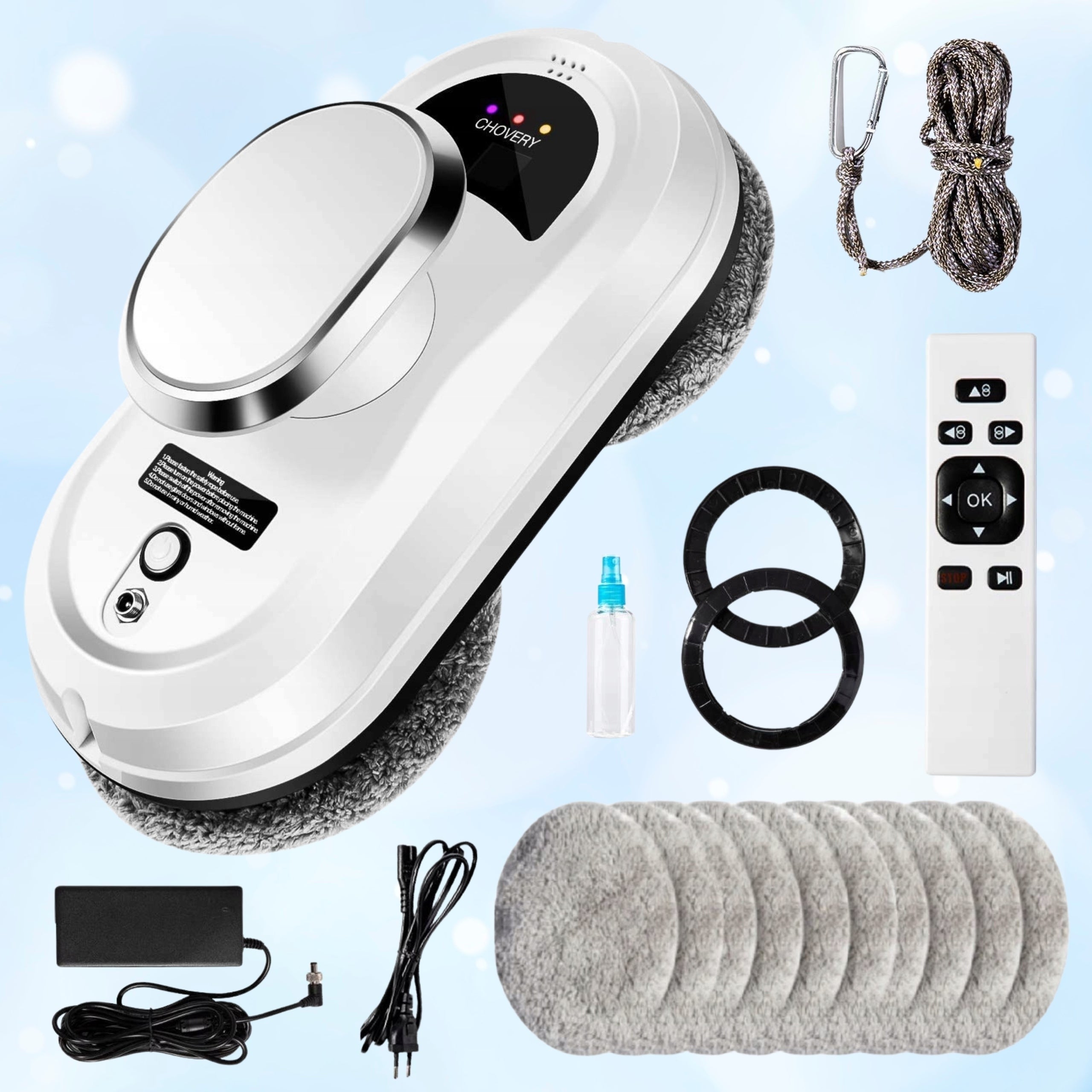 Cleaning robot Chovery CL1 white lithium-ion 80 IN 1 l Dominant color white