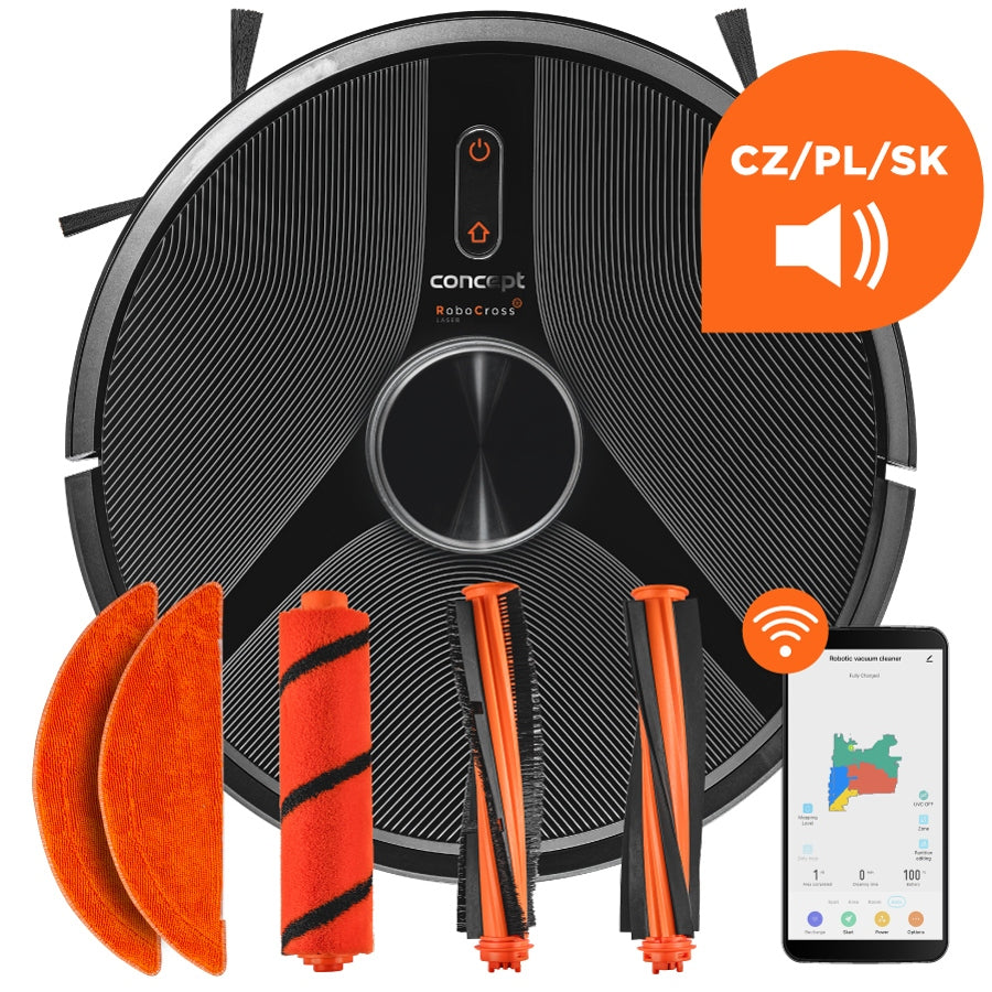 Cleaning robot Concept VR3115 black