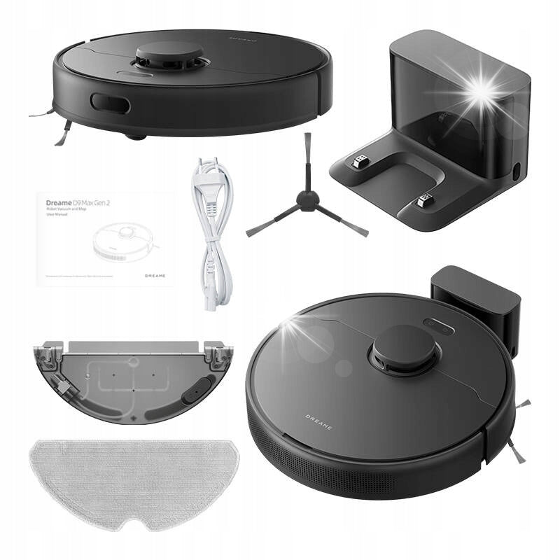Cleaning robot Dreame D9 Max Gen 2 6000 Pa 5200 mAh Mopping LDS WiFi