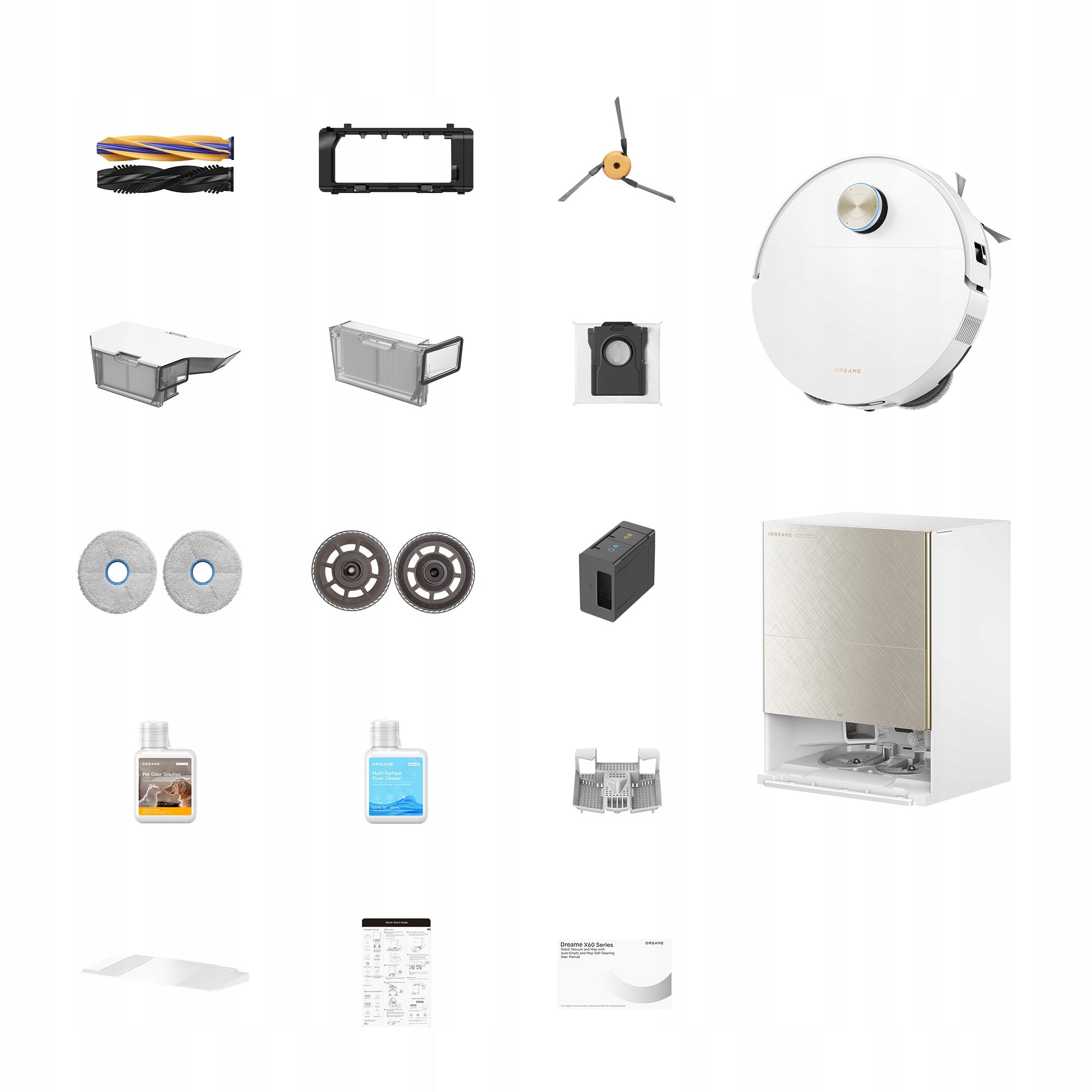 Cleaning robot Dreame X60 Ultra white Manufacturer code R9515A
