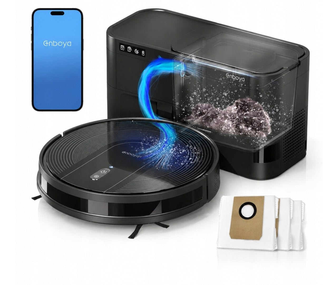 Cleaning robot ENBOYA D60+ black