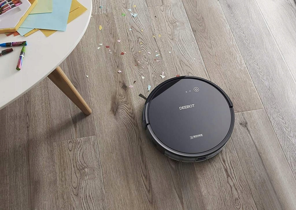 Cleaning robot Ecovacs DEEBOT 601 black WiFi 110 min silent application Manufacturer code 6943757612123