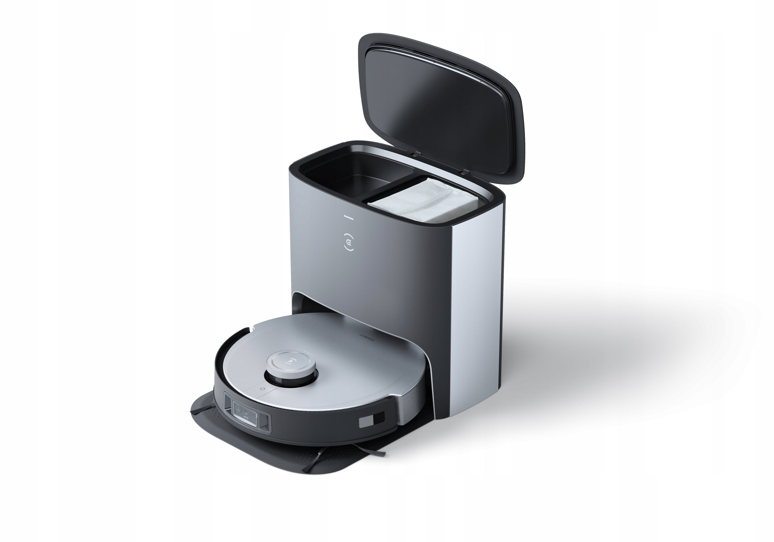 Cleaning robot Ecovacs DEEBOT X1 PLUS silver/grey Manufacturer code seria X