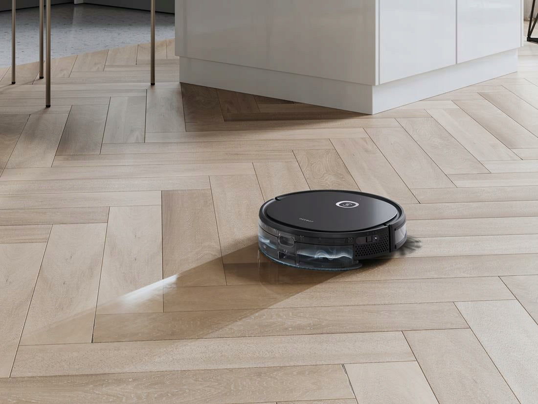 Cleaning robot Ecovacs Deebot U2 Pro Black OZMO LIDAR Mop 175 min WiFi Manufacturer code DEEBOT U2 PRO Black