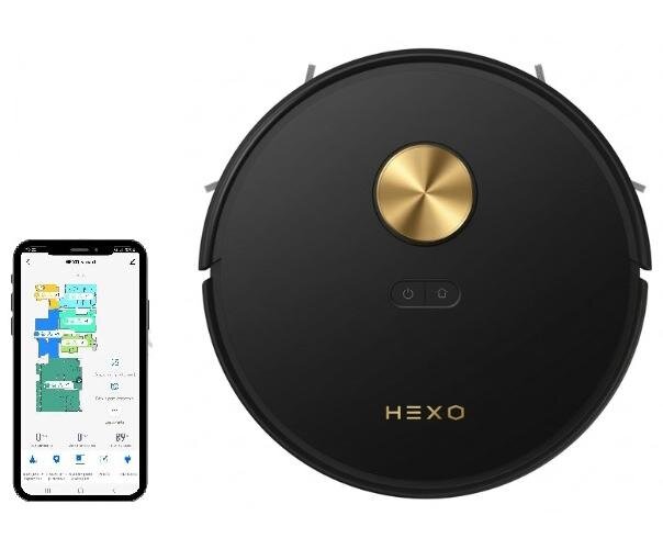 Cleaning robot Hexo Star black