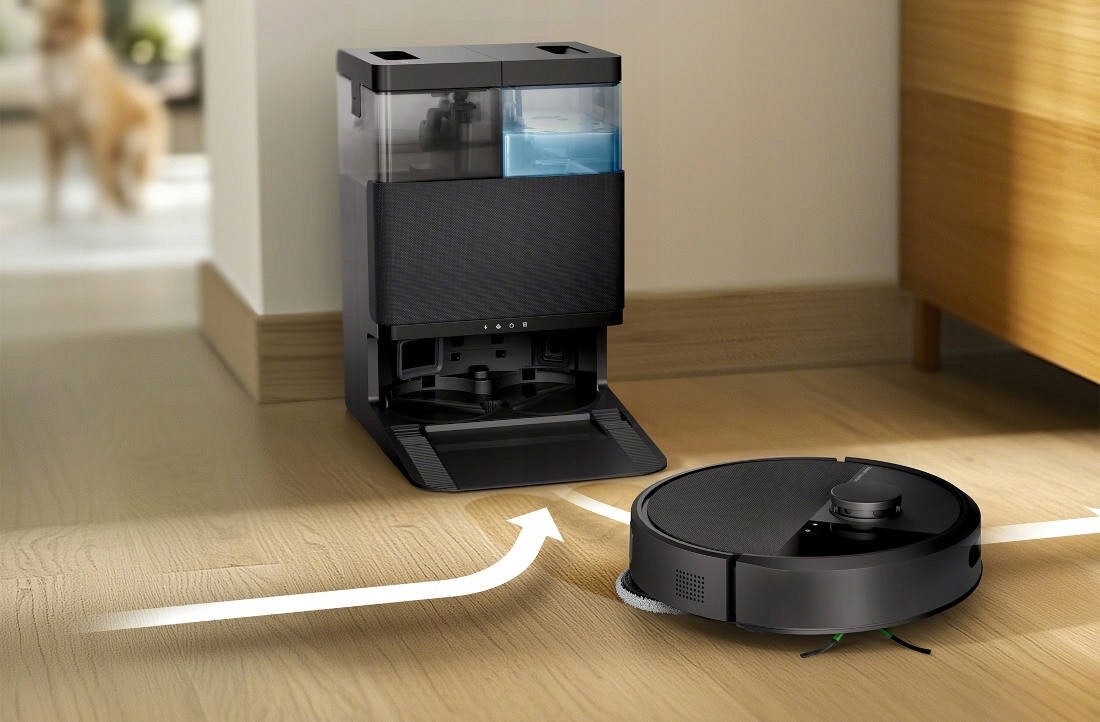 Cleaning robot IROBOT Roomba Plus 405 Combo Black Certificates of conformity CE WEEE