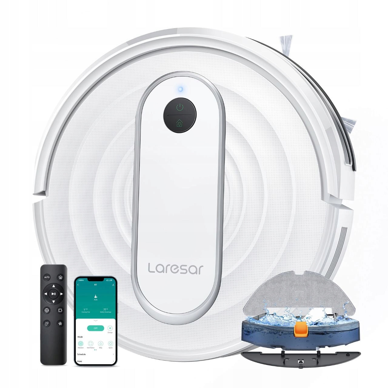 Cleaning robot Laresar P10 Automatic mopping vacuum cleaner power 4500Pa