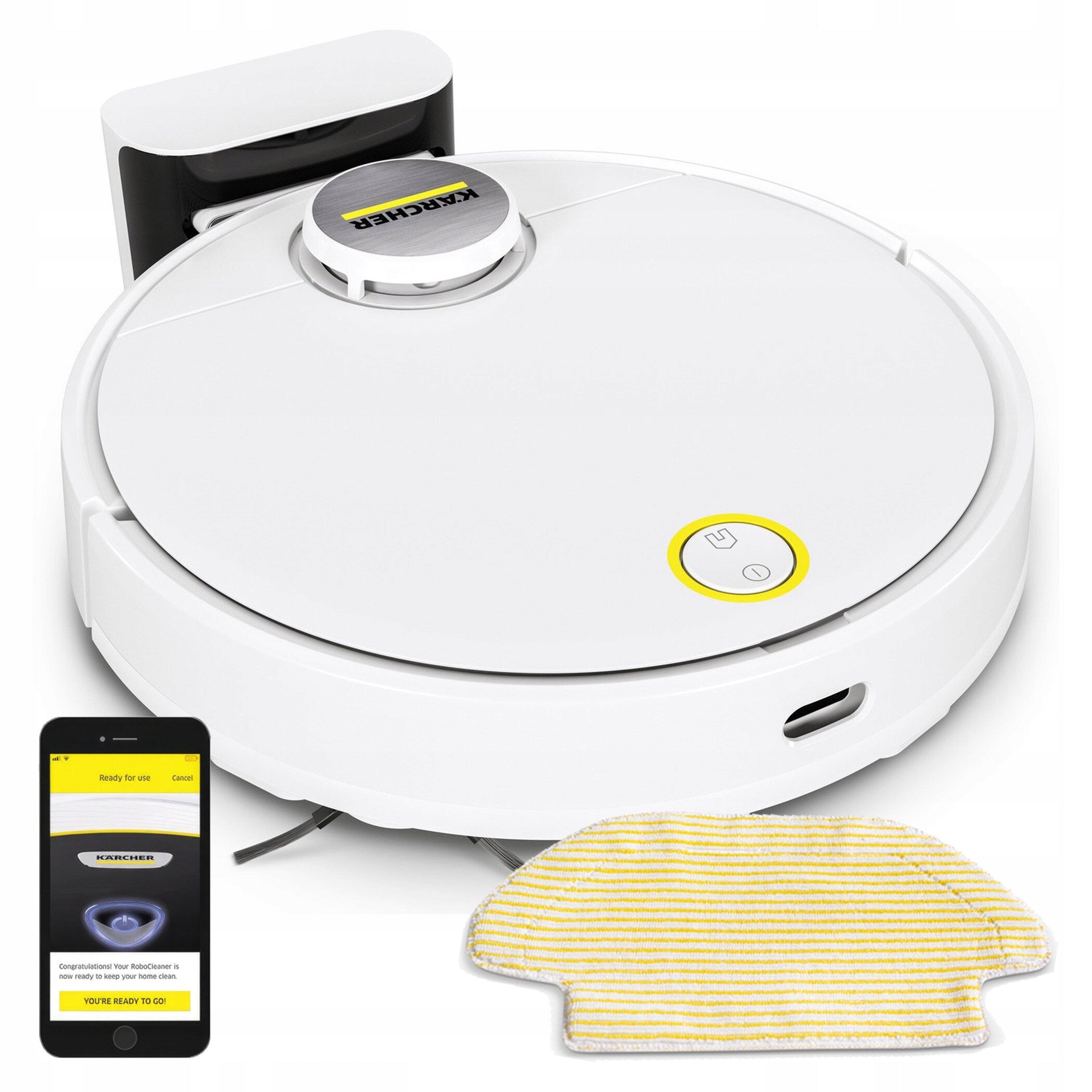Cleaning robot MOPPING KARCHER RCV 3 1.269-620.0 LiDAR 120MIN SET