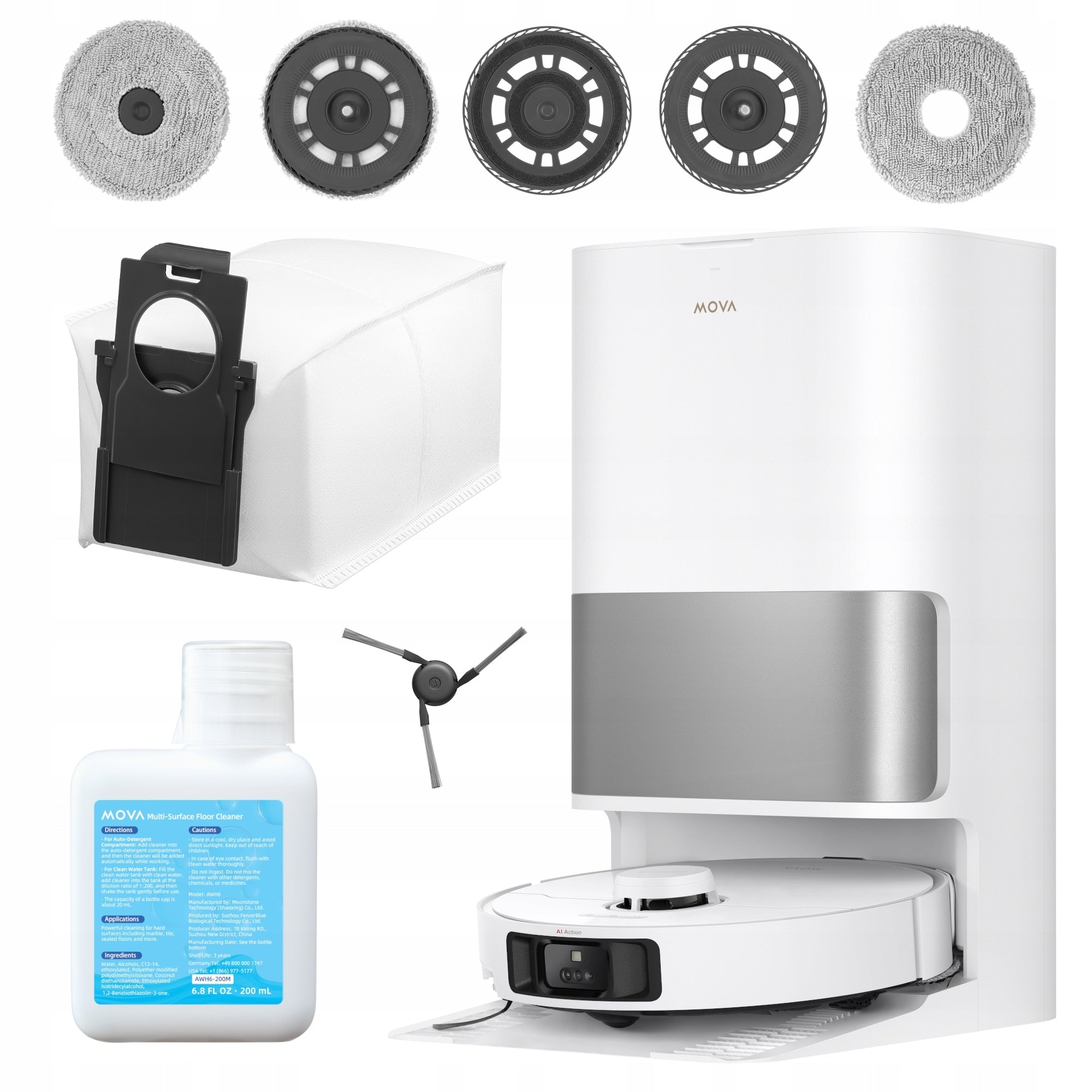 Cleaning robot MOPPING MOVA P10 Pro Ultra STATION 75 DAYS 7IN1 MOP WASHING