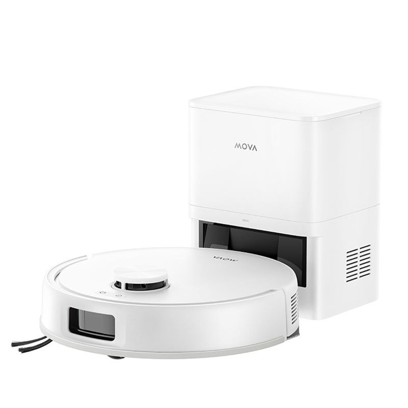 Cleaning robot MOVA E20s Pro Plus white mop vacuum cleaner 13000Pa station