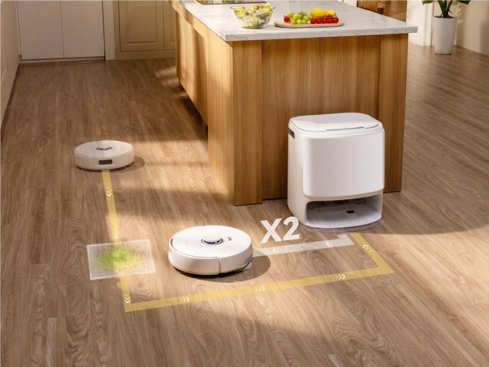 Cleaning robot Narwal Freo Z10 white 15000Pa double rotating mops DESCRIPTION Dominant color white