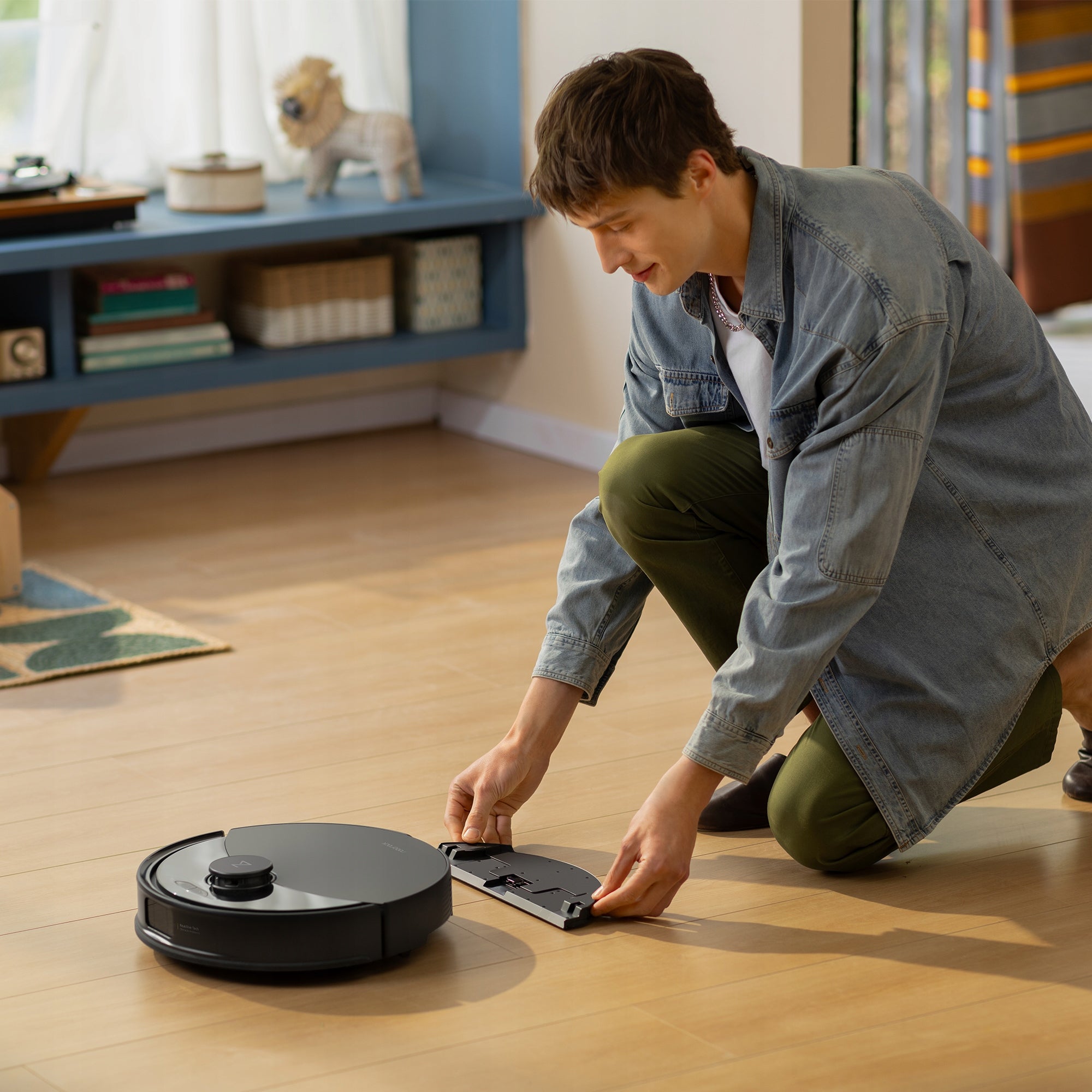 Cleaning robot Roborock Q10 PF 10000Pa mopping avoiding obstacles Wireless operating time 150 min