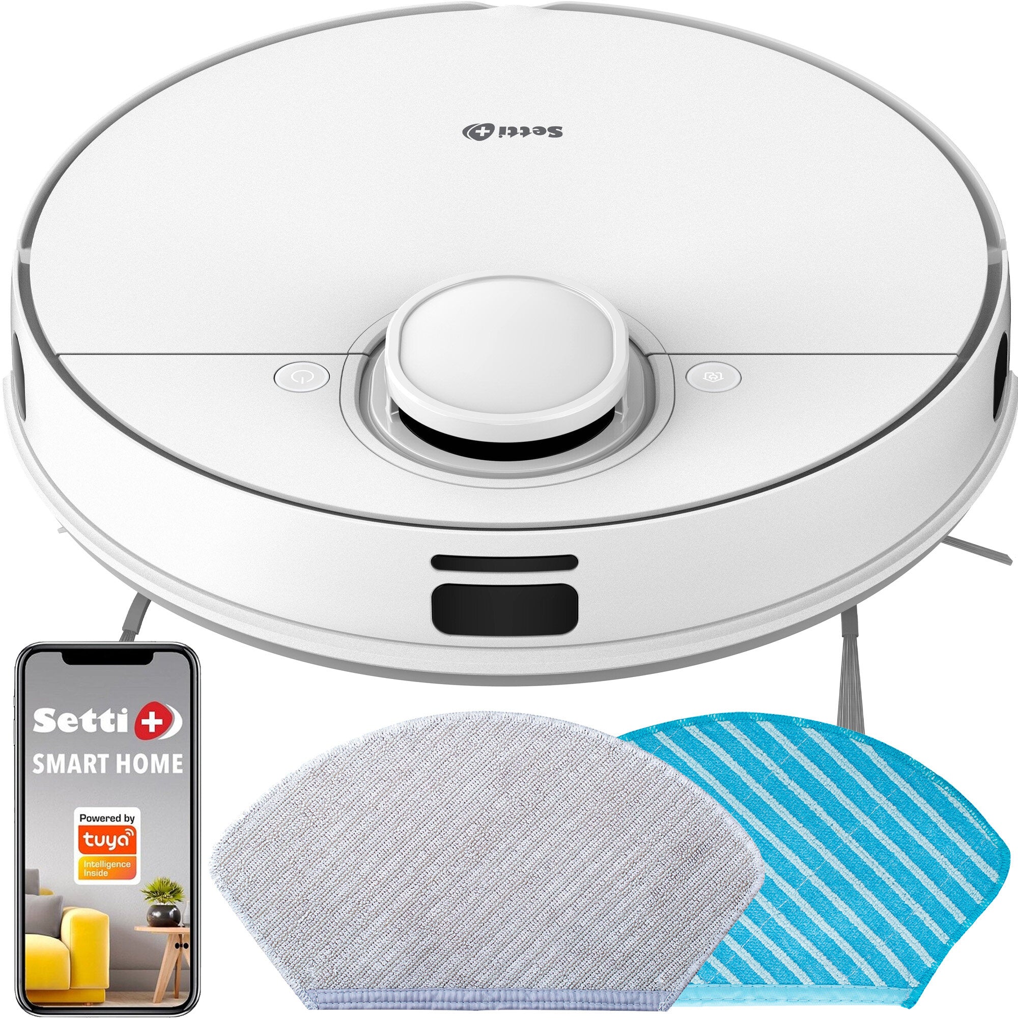 Cleaning robot SETTI+ RV800 White Mopping