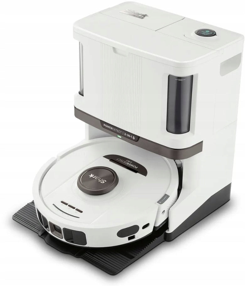 Cleaning robot Shark PowerDetect NeverTouch Pro 2 in 1 white Manufacturer code RV2800ZEEUWH