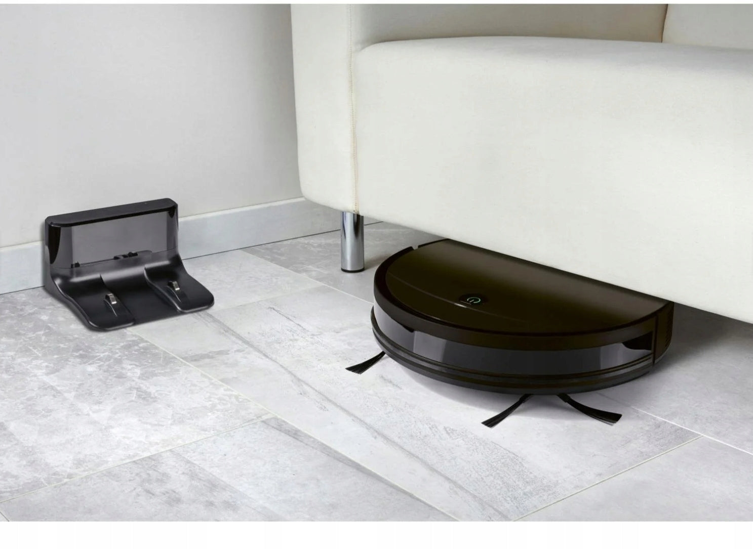Cleaning robot Silvercrest SSRA D3 black Manufacturer code SSRA D3