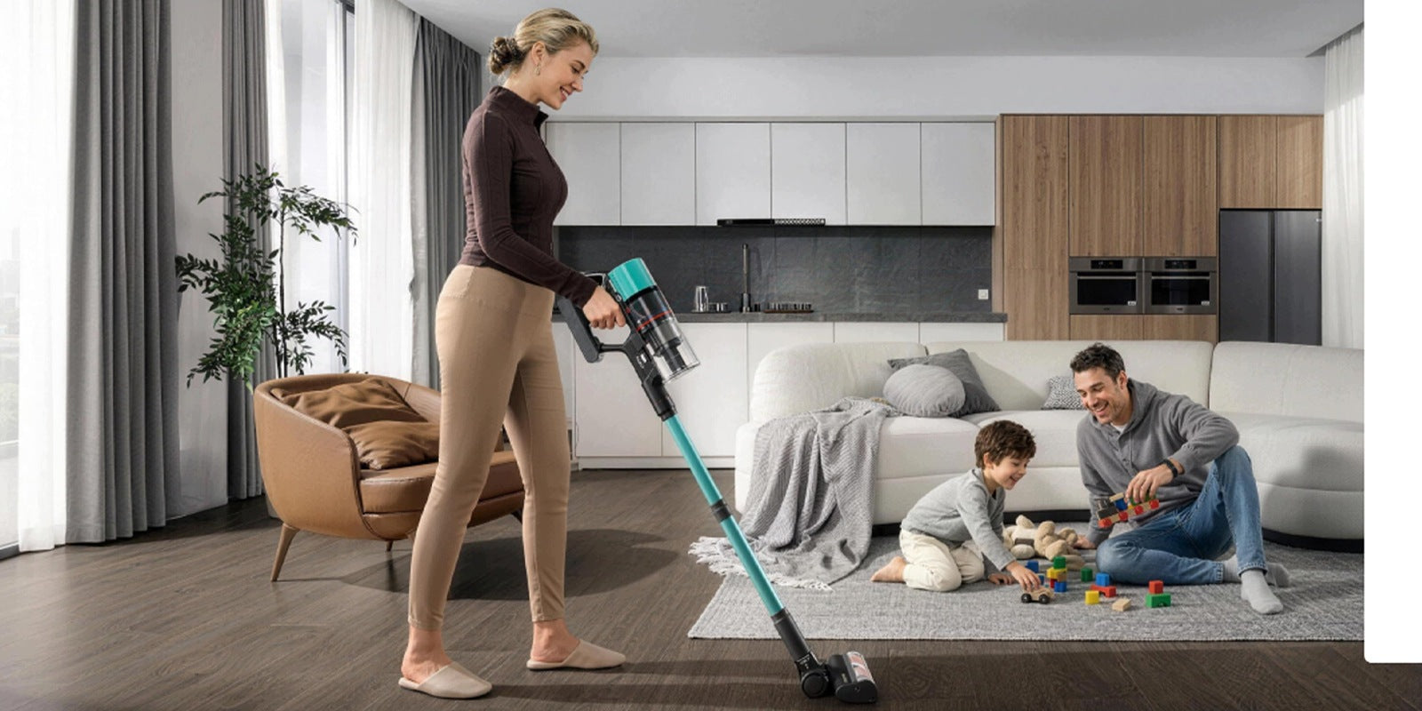 Cleaning robot Smart AI SmartAi V5 pro 650W 29.6V 24000mAh blue Manufacturer code Smart AI SmartAi V5