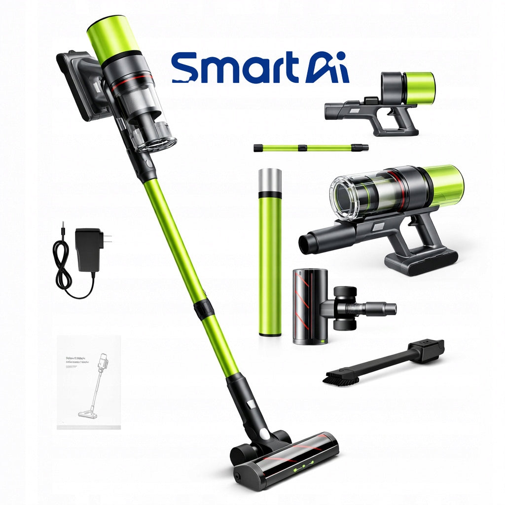 Cleaning robot Smart AI Vacuum Cleaner SmartAi V6 650W 29.6V 24000mAh green