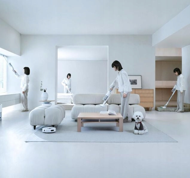 Cleaning robot Switchbot K10+ Pro Combo white + mini robot Packaging status original