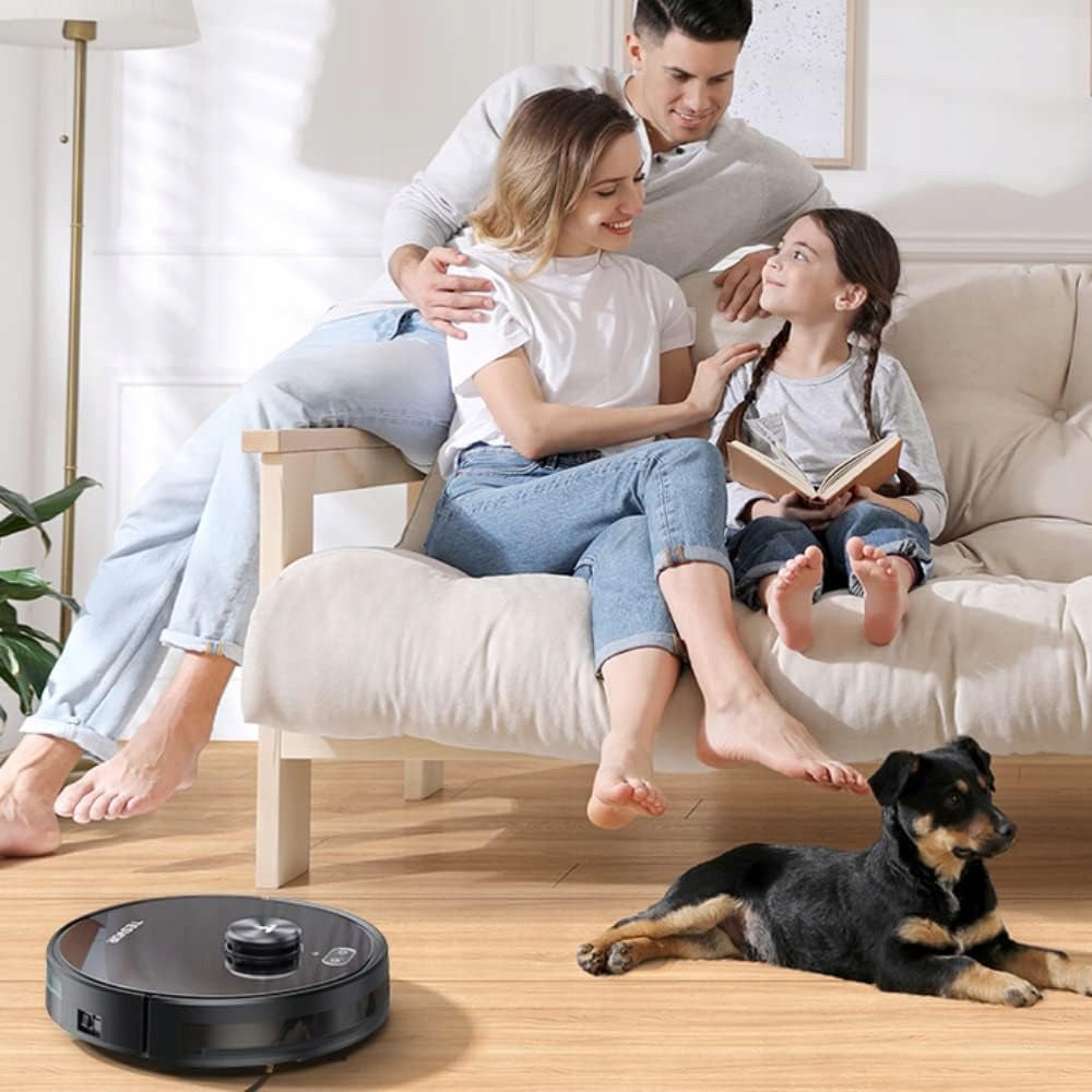 Cleaning robot Tesvor S4 Dominant color black