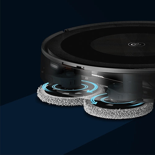 Cleaning robot ULTENIC TS1 with mop washing station self-cleaning black Dominant color black