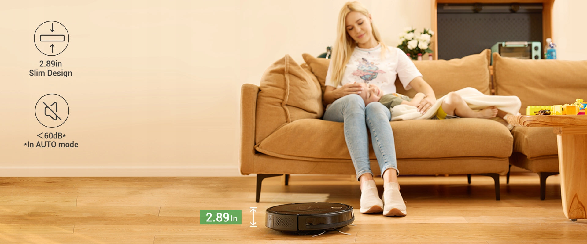 Cleaning robot Vactidy Nimble T8 Pro 3000 Pa mop application remote control 150 min Brand Vactidy