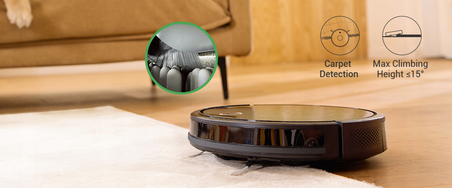 Cleaning robot Vactidy Nimble T8 Pro 3000 Pa mop application remote control 150 min Model 000