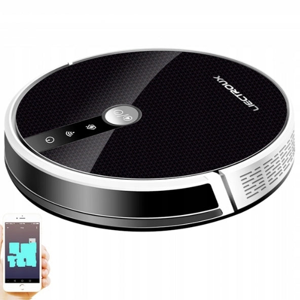Cleaning robot black 6000pa 2500mAh 0.6L Liectroux C30B Brand Liectroux