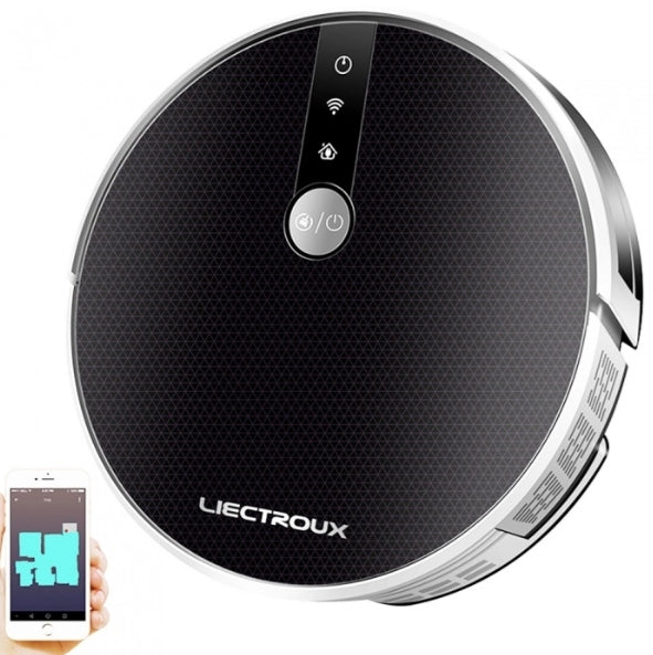 Cleaning robot black 6000pa 2500mAh 0.6L Liectroux C30B