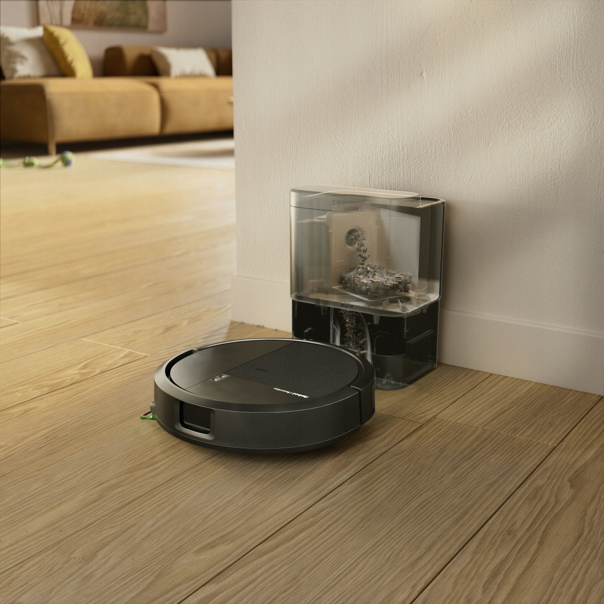 Cleaning robot iRobot Roomba 115 Combo Black + AutoEmpty station black Packaging status original