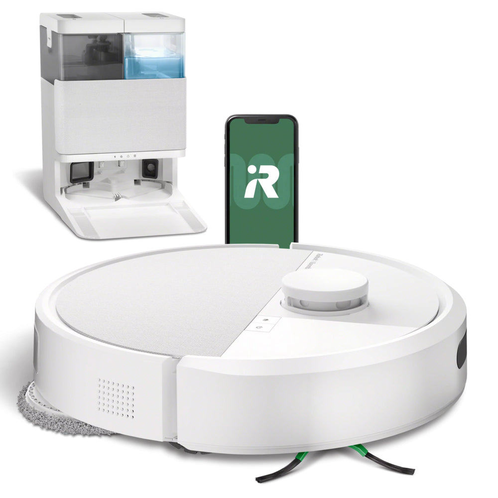 Cleaning robot iRobot Roomba Plus 405 Combo + AutoWash station white Manufacturer code Roomba Plus 405 Combo obrotowe pady mopujące