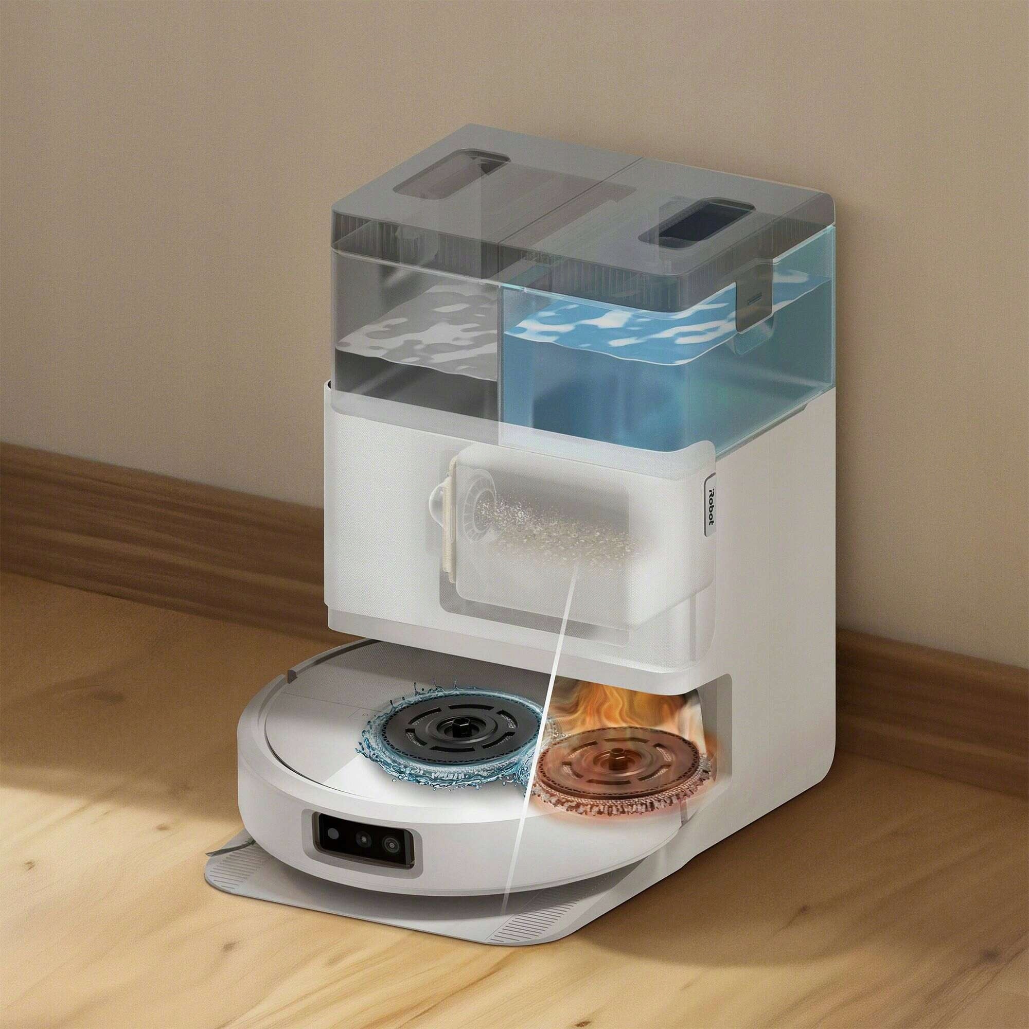 Cleaning robot iRobot Roomba Plus 505 Combo Autowash White Manufacturer code Roomba Plus 505 Combo
